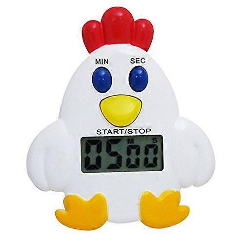 Mechanical Kitchen Timer, Adsorbable Magnetic Timer, Waterproof Stainless Steel Reusable Timer, 60 Minutes Countdown, Suitable for Boiled Eggs, Cookin