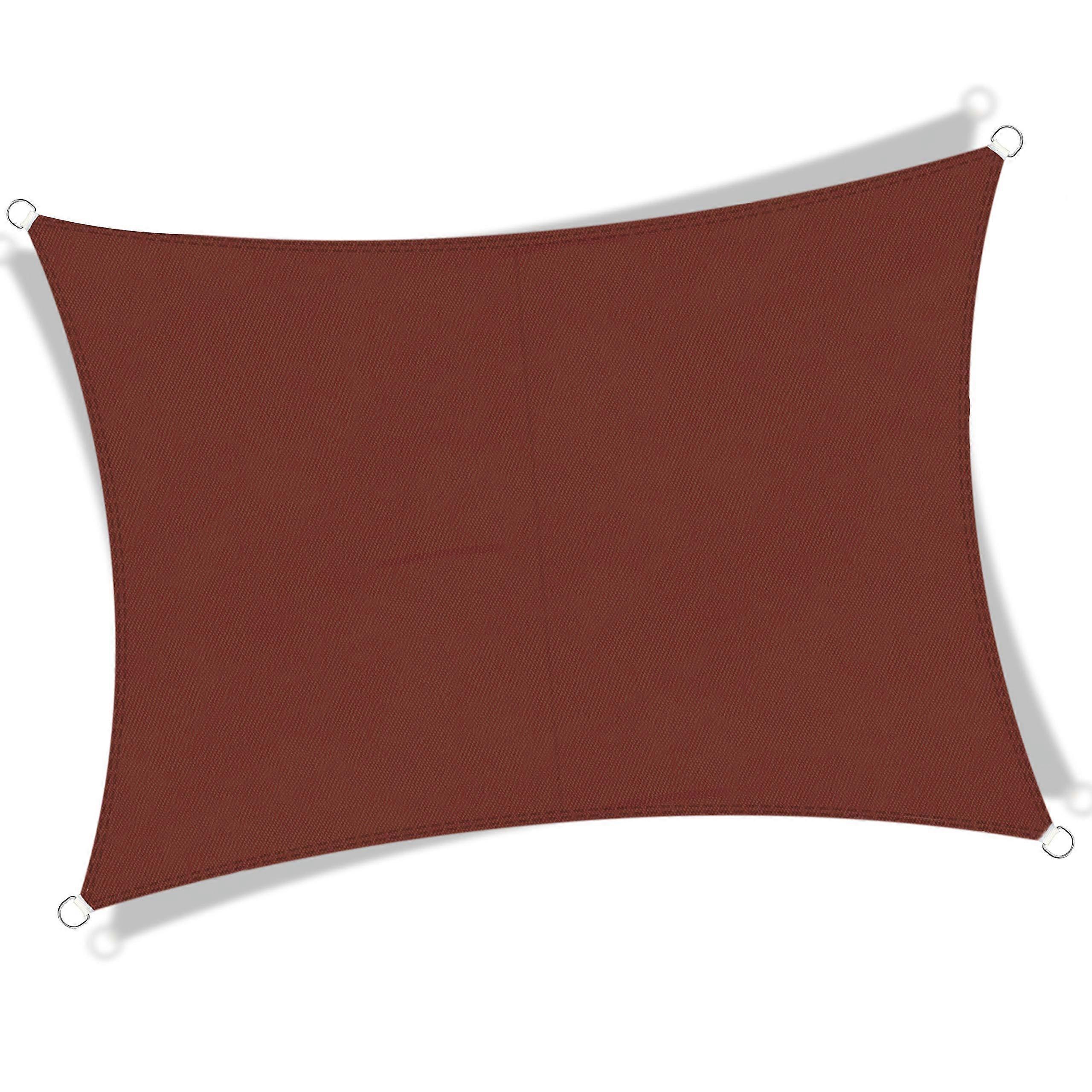 Shade Sail, Waterproof Awning UV Protection Rectangular Shade Sail for Garden Patio Camping