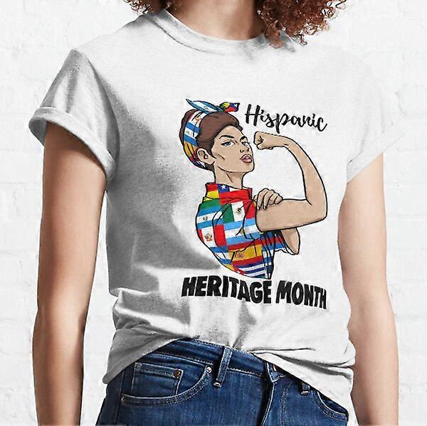 Hispanic Month Classic T-Shirt-RK5499