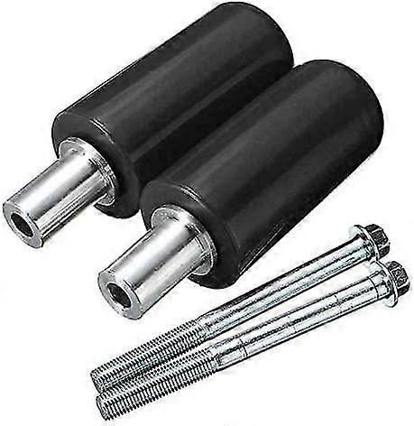 Universal Motorcycle Frame Slider Anti-collision Protector, Motorcycle Anti-drop Bar Fall Protectorblack2pcs
