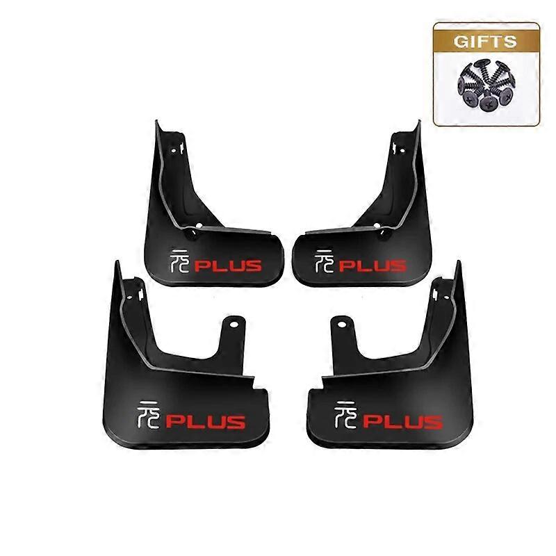 4PCS Mudguards Set For BYD Atto 3 Yuan Plus EV 2021 2022 2023 Mudflap Fender Splash New Upgrade Wheel Protector Car Accessories