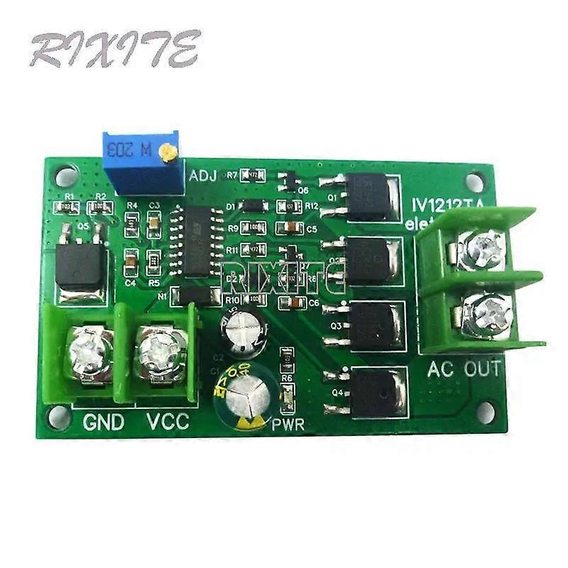 200W DC 12V To AC 12V Inverter 50Hz Square Wave Signal Generator Module 12W AC 12V To 220V Power Transformer