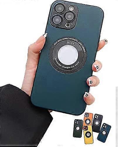 Magsafe Magnetic Charging Leather Phone Case Compatible With Iphone 13 Pro Max/13 Pro/13