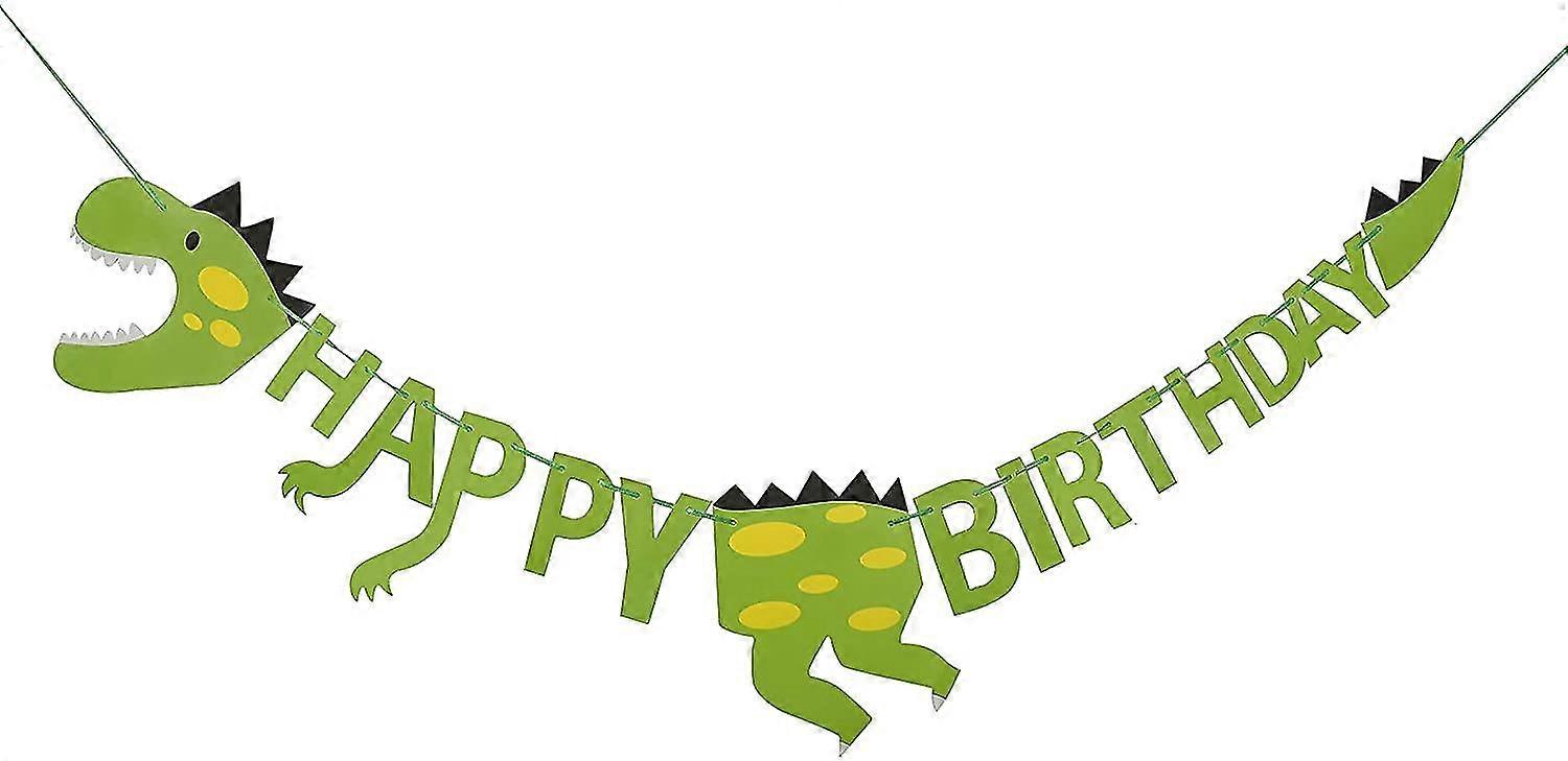 Party Banner-dinosaur Banner Bunting-dinosaur Theme