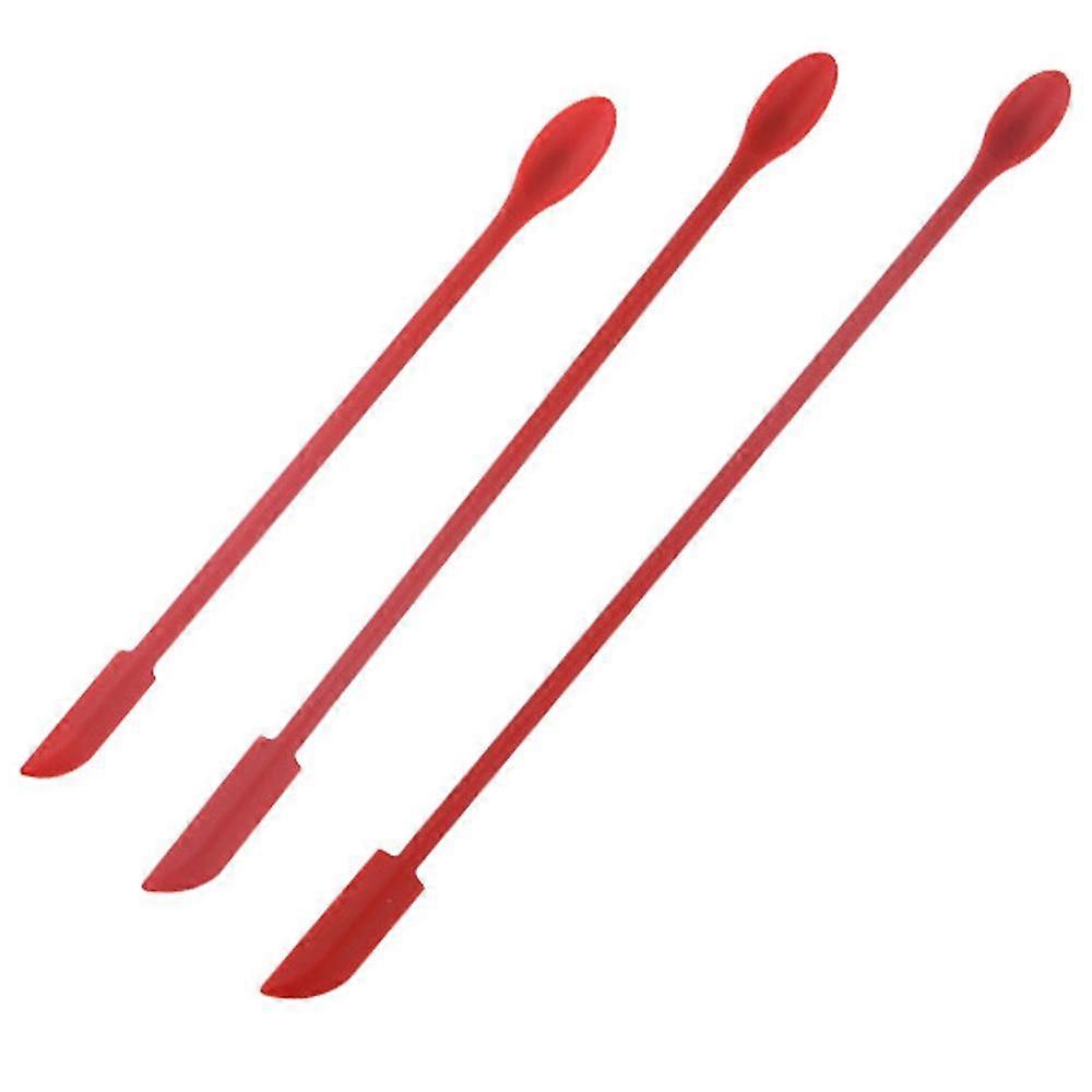 Mini Spatula Silicone,Makeup Spatula, Small Silicone Spatula Thin Spatula Set for Skinny Openings-Tiny Scraper for Jar, Kitchen Bottles,Cosmetic,lotio