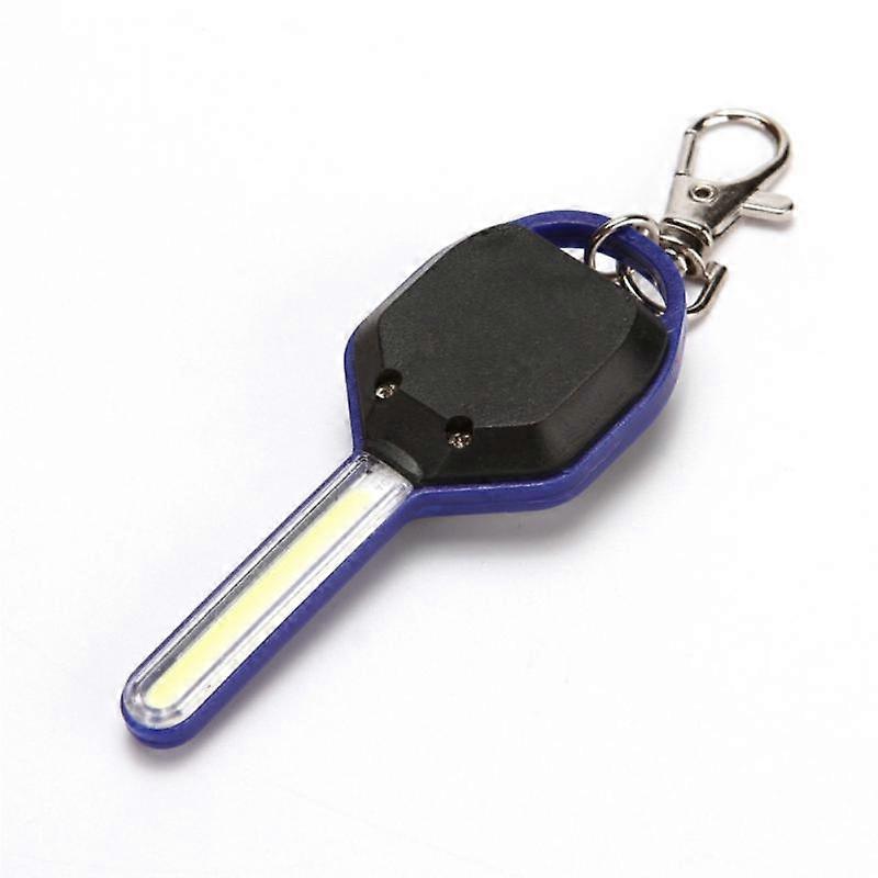 Mini LED Keychain Flashlight Emergency Light Key Shape Lamp Torch Camping Fishing Hike Light Key Ring Waterproof Torch Lamp