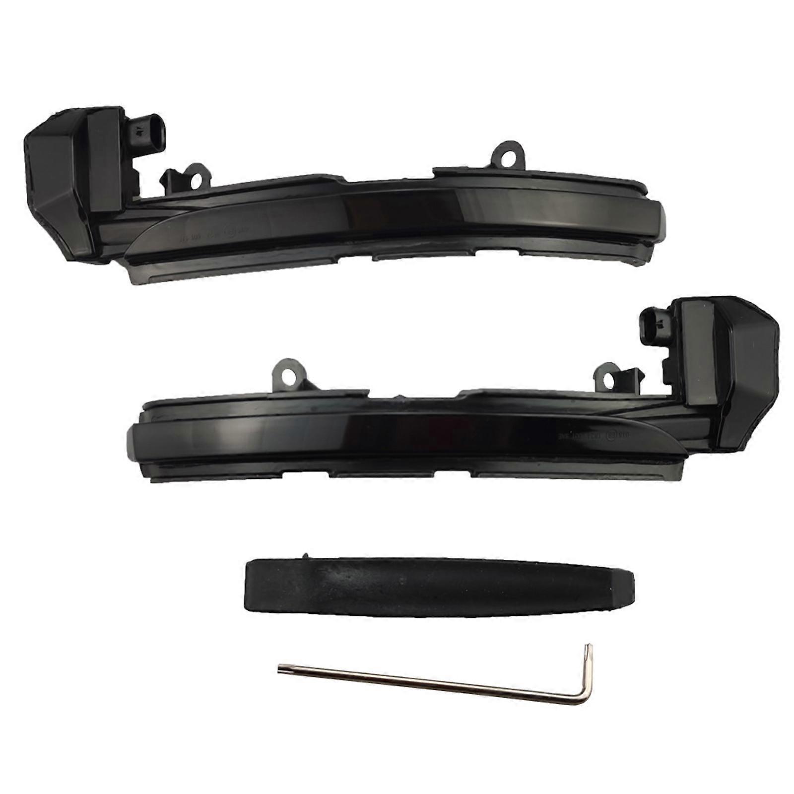 For Jaguar LED Car Auto Side Mirror Amber Indicator Turn Signal Light Lamp