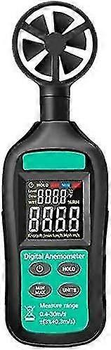 Wind Speed Meter Tool, Digital Anemometer, High Accuracy Anemometer, Wind Speed Meter Gn-301 Digital Digital Black