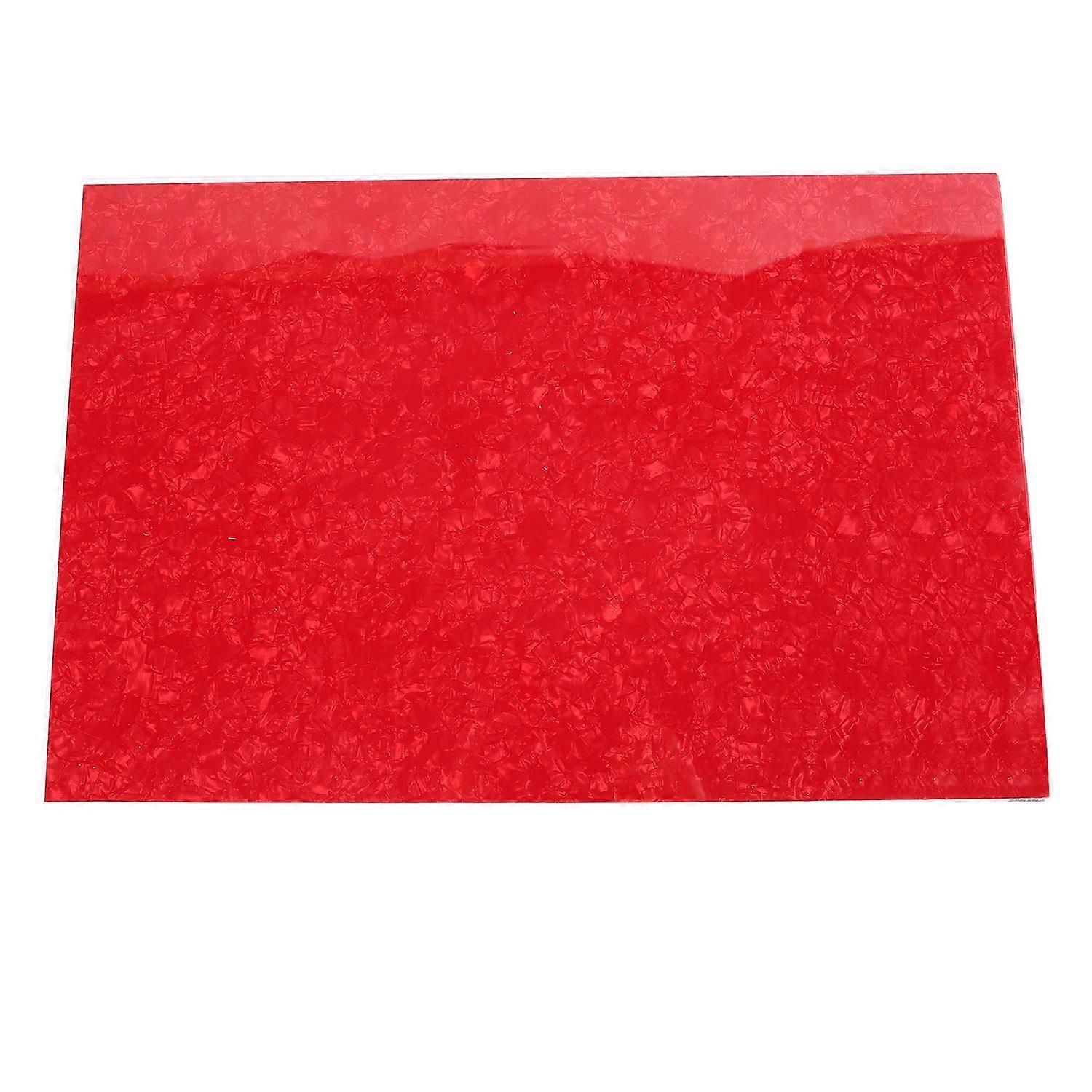 Guitar Bass Pickguard Blank Material Scratch Plate Backplate Sheet 3 Layer Celluloid PVC Replacement