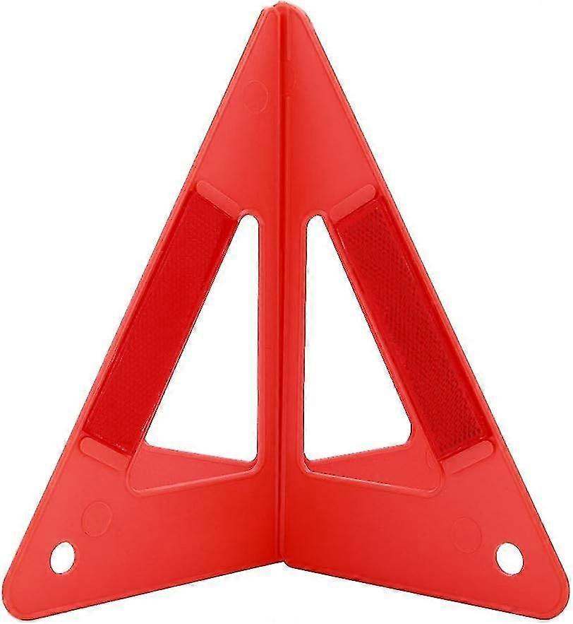 Reflective warning triangle for cars