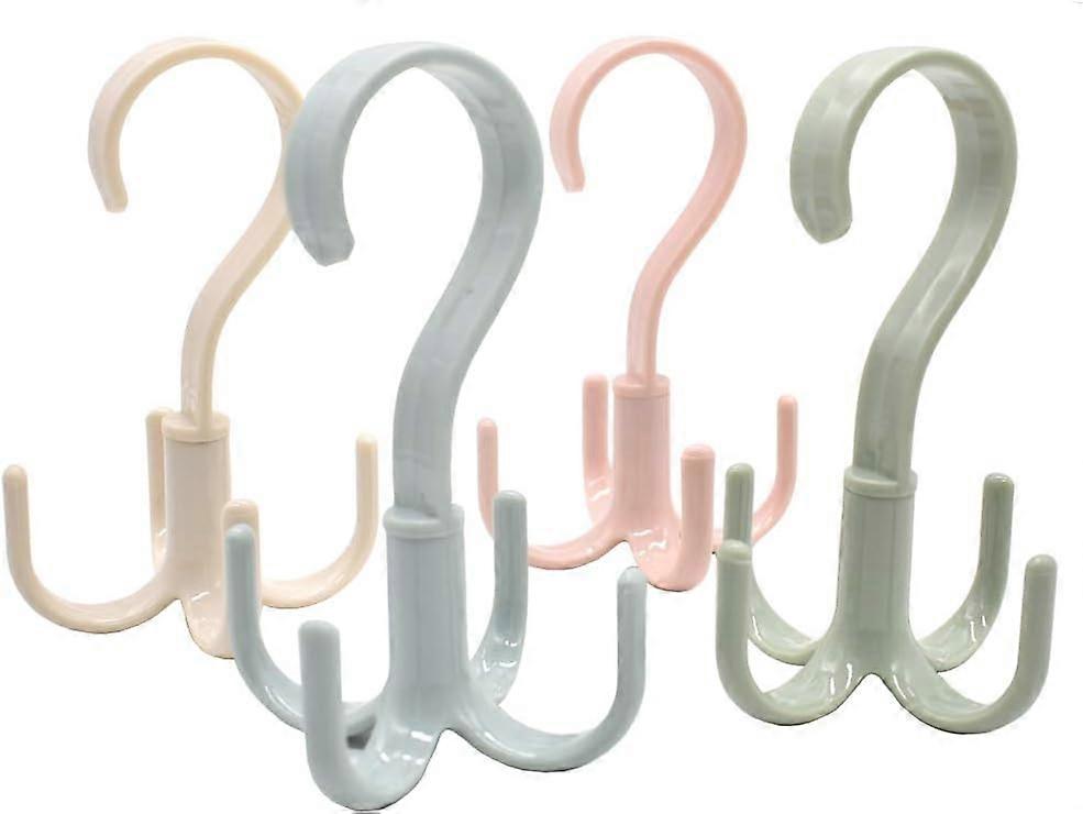4 - rotatable hooks