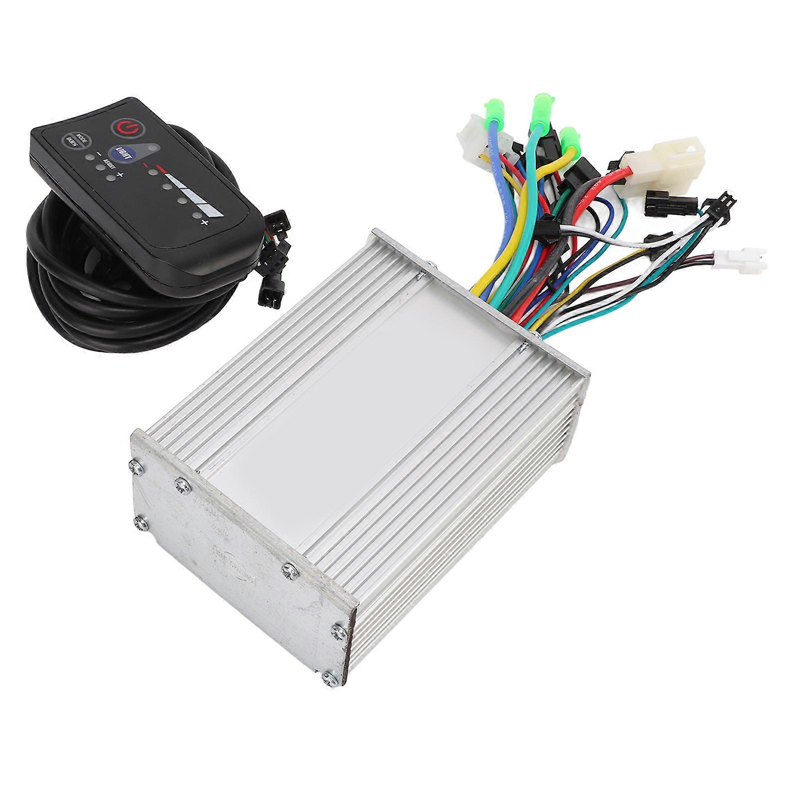 36V 450W Electric Bike Brushless Motor Controller Kit with LED Meter Durable Dual Mode Controller