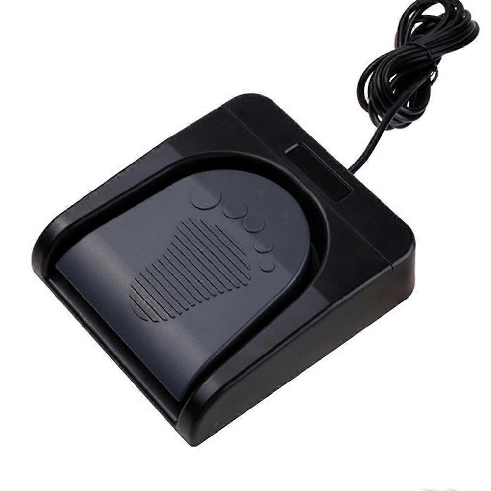 Foot switch pedal switch custom shortcut key multimedia game handle foot switch with line 2 meters gray