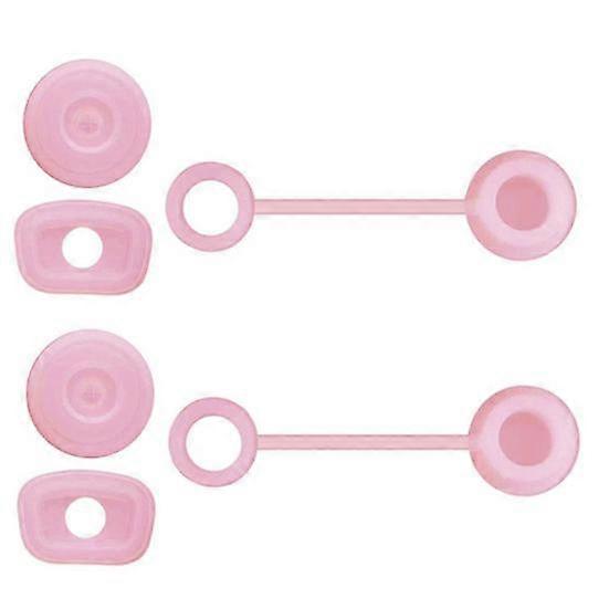 1 Set Leak-proof Flexible Convenient with Handle Tumbler Straw Cover Spill Proof Stopper Tumbler Leak Stopper