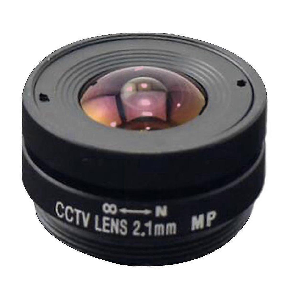 2.1 mm F1.8 Megapixel 2.1mm Wide Angle Mount Fixed CCTV Lens compatible 1/3 Sensor Size Camera