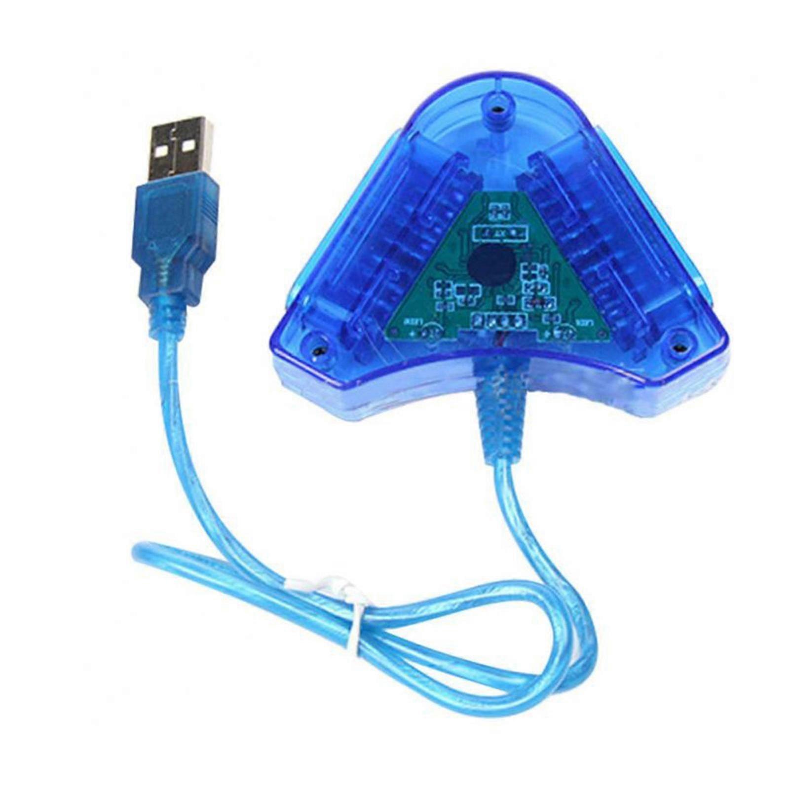 Gamepad Adapter Sensitive Double Vibration 2-in-1 No Latency Universal Conversion Plug Play USB 1.1/1.0/2.0 Game Console Controller Converter Handle