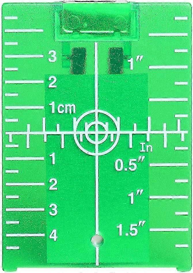 2pcs TP01G Green Laser Target, Magnetic Laser Target with Reflectors, for Use with Cross-Line Green Laser, for Improved Green Laser Visibility, 7.5*11