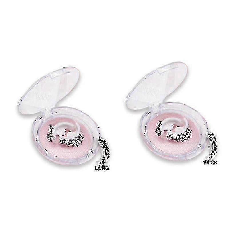 Self-adhesive False Eyelashes Thick Slender Natural Eyelashes Glue-free Quick Paste Graf