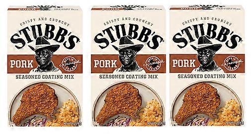 Stubb's Pork Seasoned Coating Mix 3 Pack