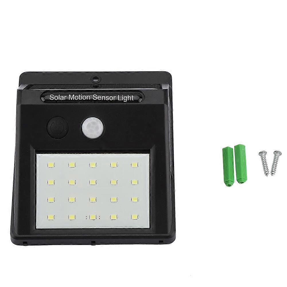 20 LED Solar Waterproof Motion Activated Light Garden Pathway Light with Accessories