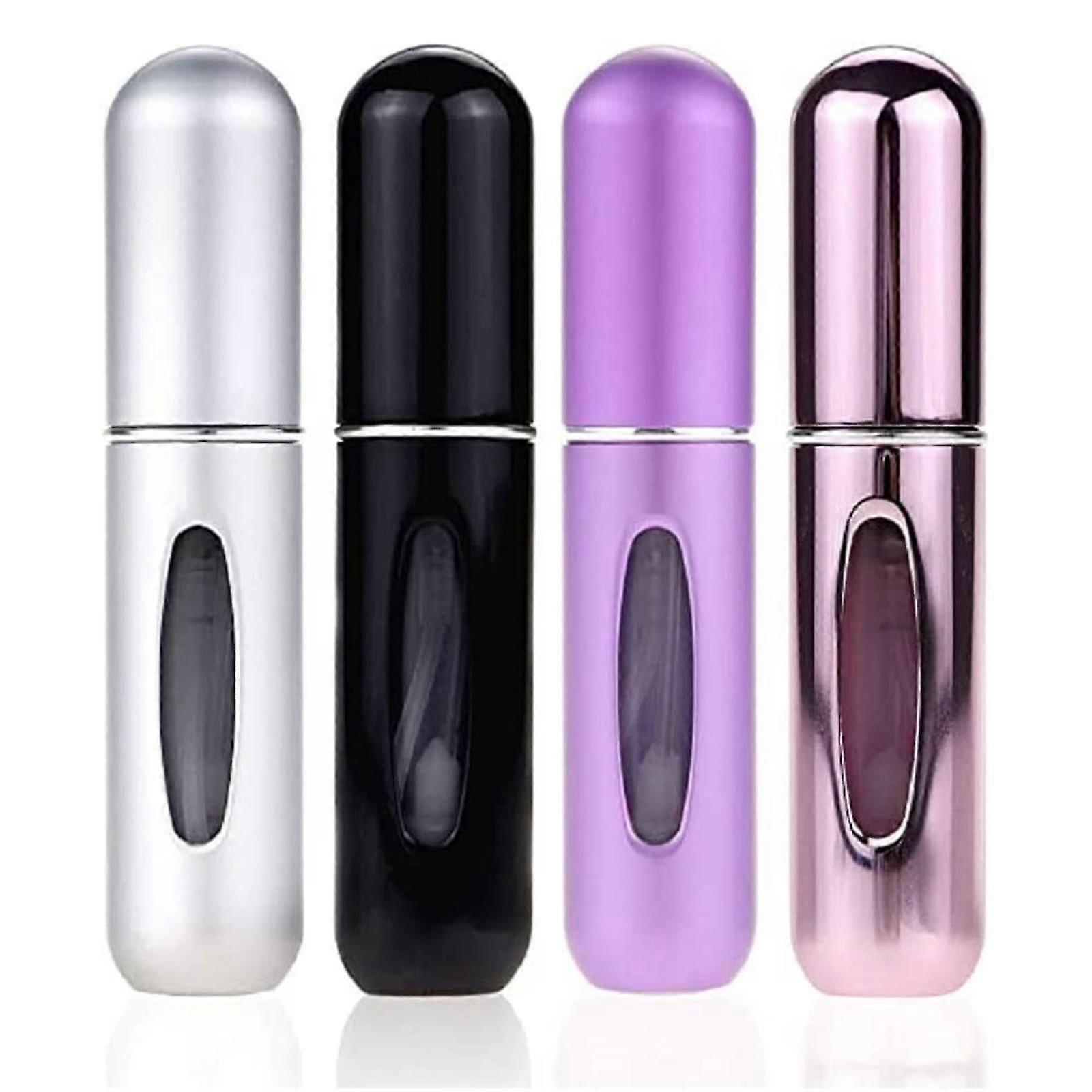 4pcs 5ml Mini Portable Refillable Perfume Atomizer Bottle Perfume Bottle
