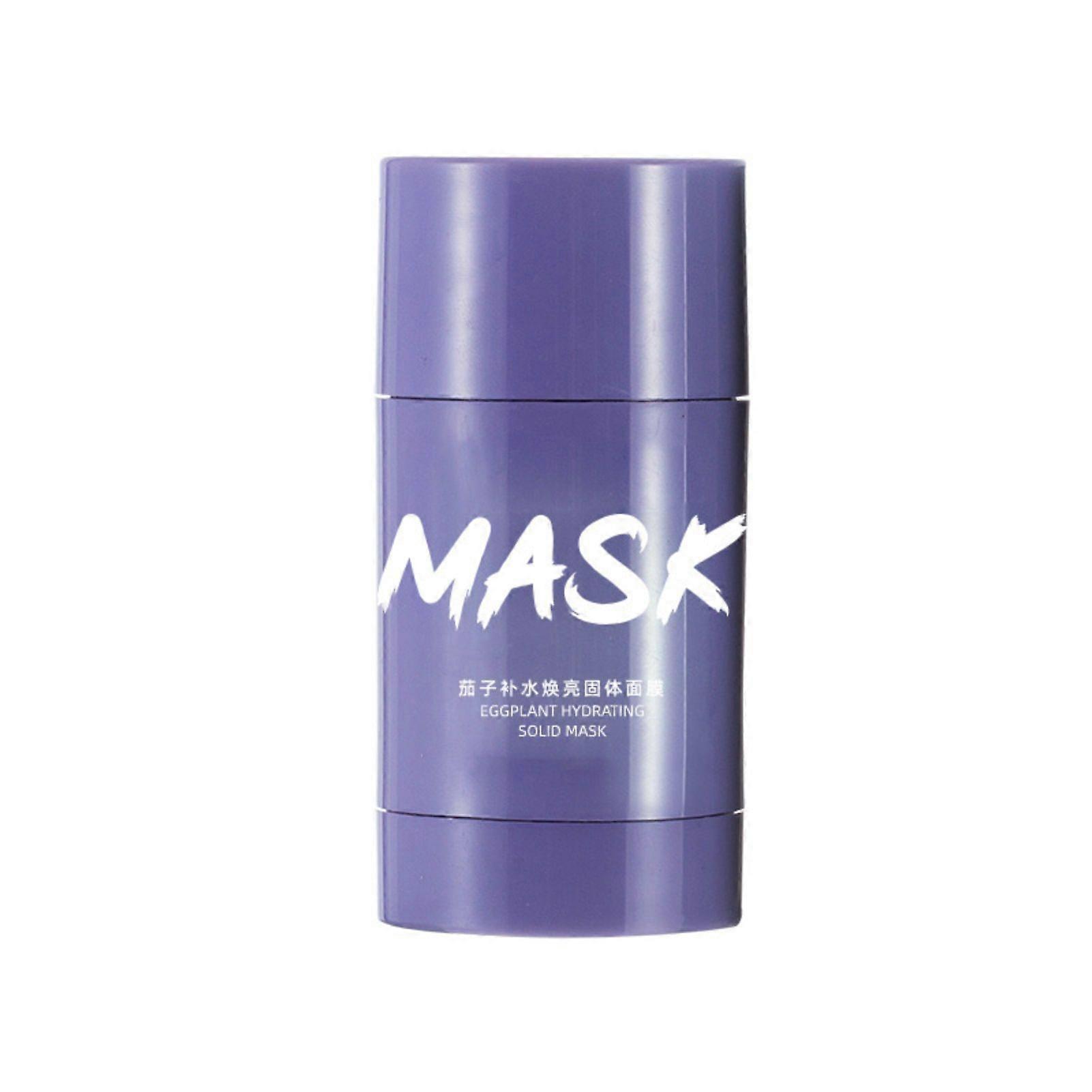 Vitamin C Solid Mask Stick Deep Cleansing Facial Mud Mask Green Tea Purifying Clay
