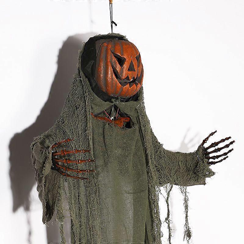Halloween Decorations Outdoor - Large Animated Root of Evil Prop with Spooky Sound - Sound & Touch Activated Sensor - Animatronic Scary Props Decor fo