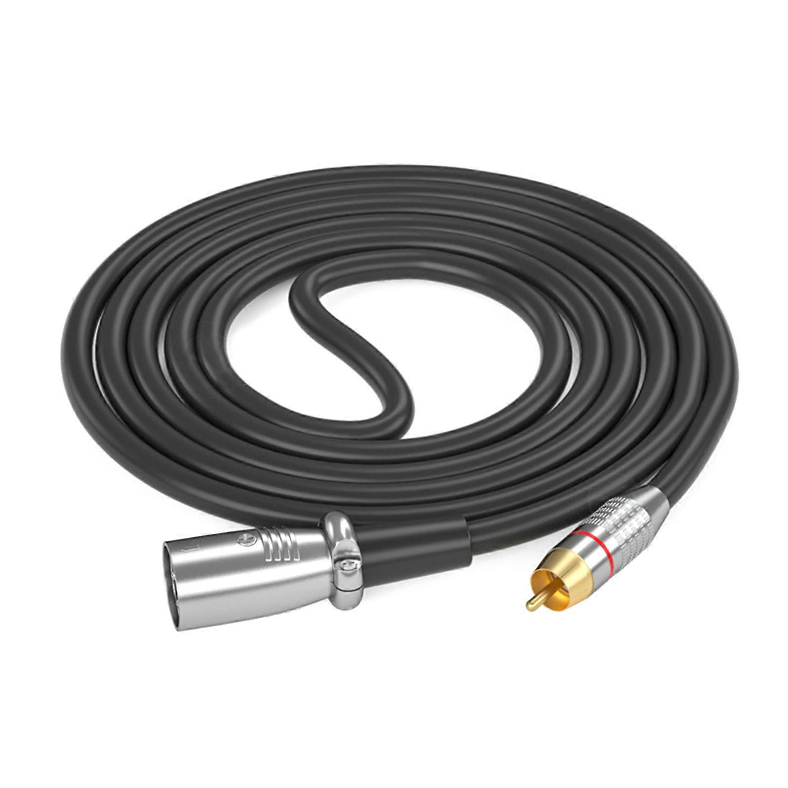 3Pin Balanced Auditory Cable for Studio and Live Applications, Selectable Length Highly Sound Transmission SV XLR MALE