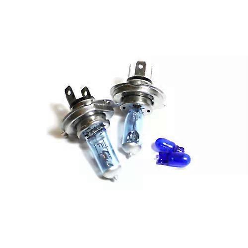 Toyota Yaris MK1 55w Tint Xenon HID High/Low/Side Headlight Bulbs Set