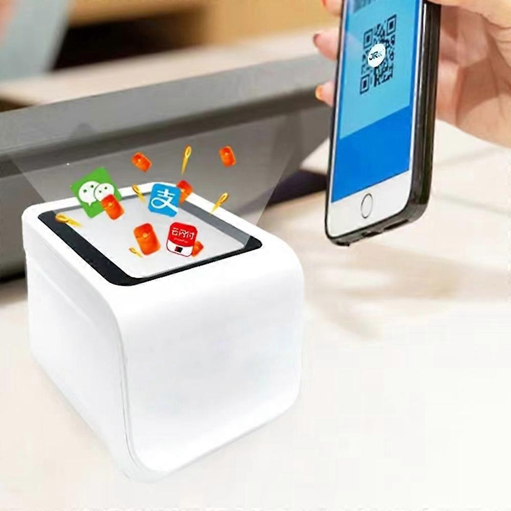 QR Desktop Barcode Scanner Mobile Payment Code Scanning Box Auto-Sensor USB Wired Bar Code Reader fo