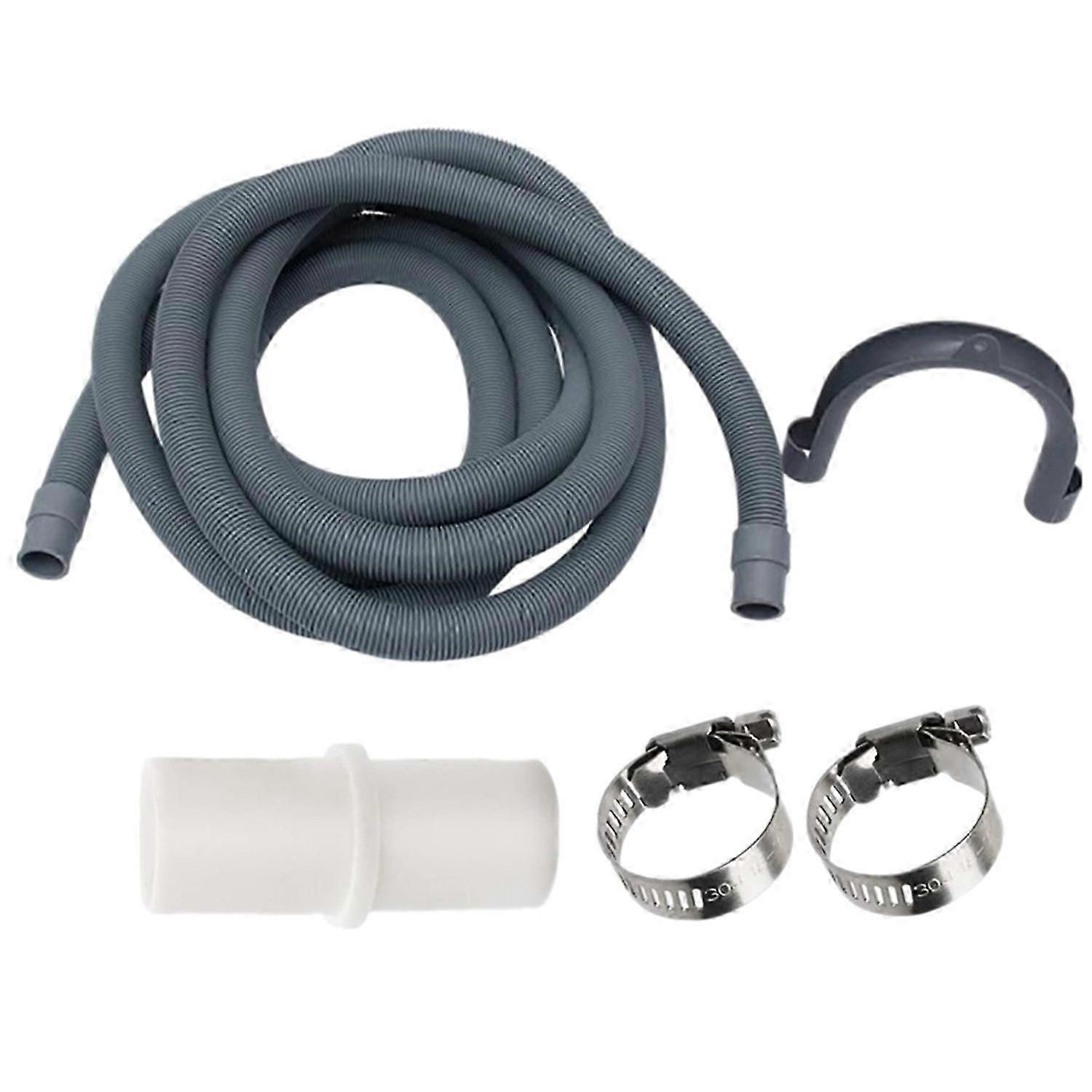 4 Pcs Washing Machine Drainage Pipe Hose,Washer Drain Hose for Washing Drainage Pipe,with U Shape H js
