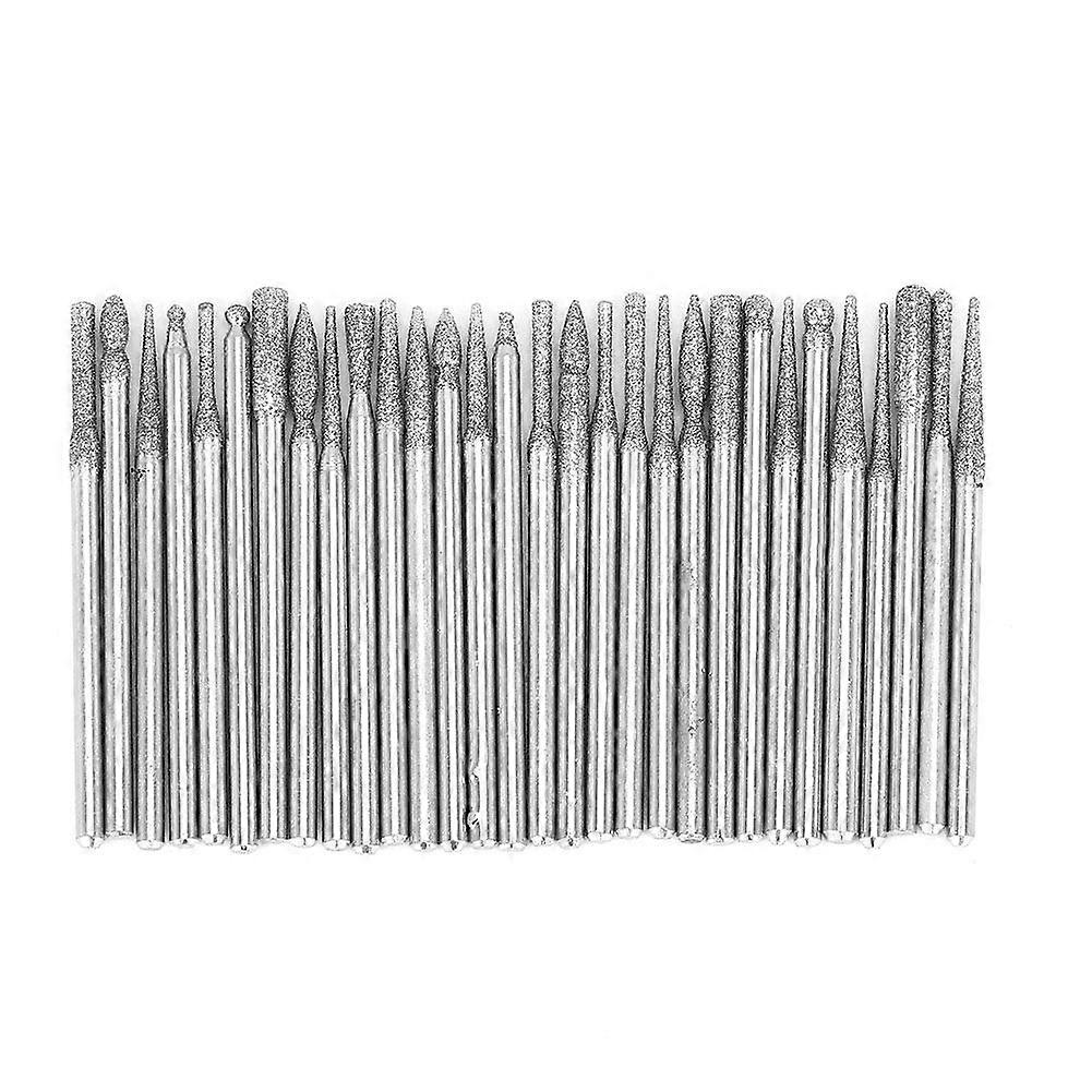 30pcs Grinding Heads Nail Drill Bits Manicure Polishing Tools for Electric Grinder
