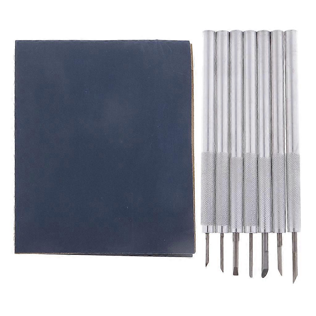 7pc Carving Chisels Tools for Egg Engraving Sculpturing