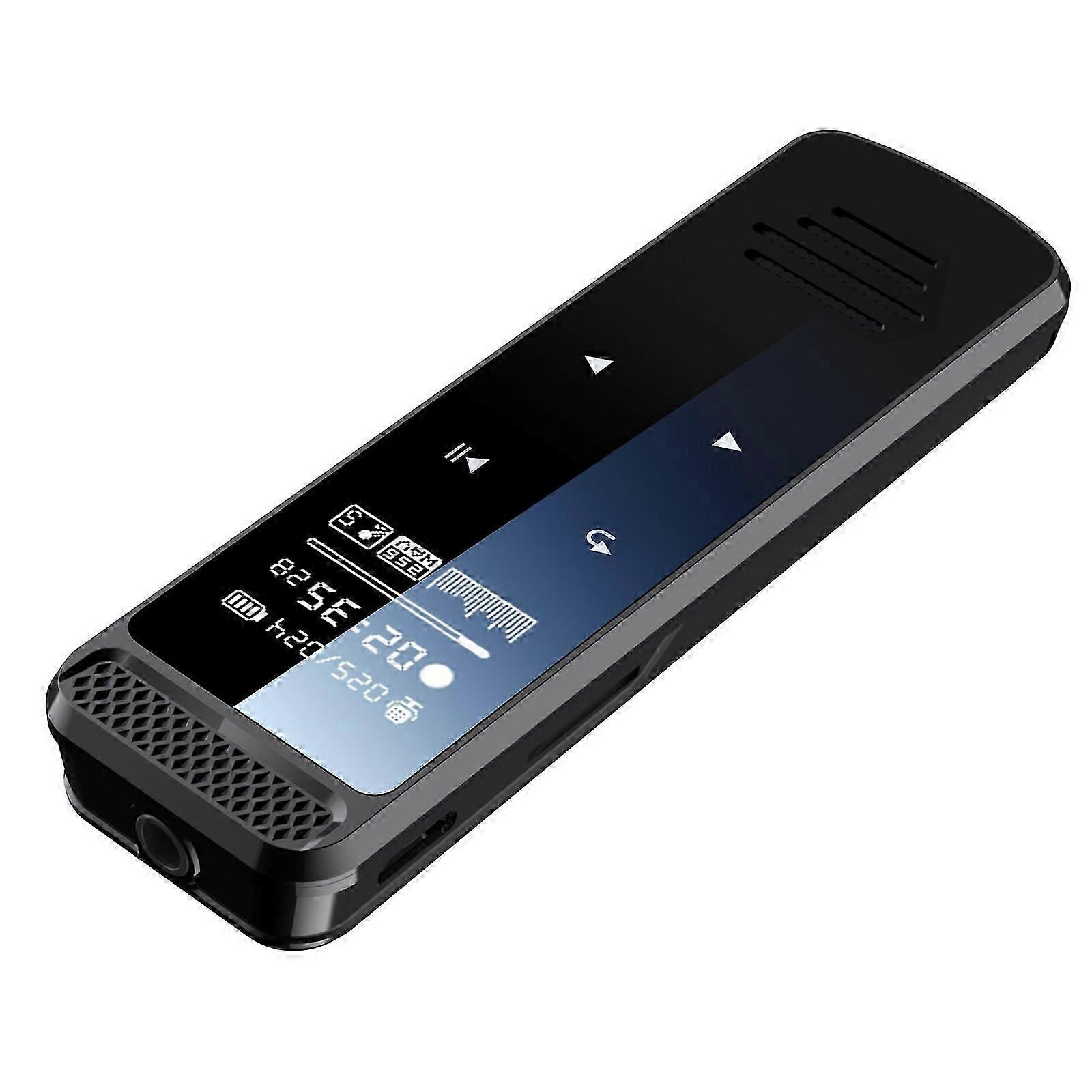 Digital Voice Recorder With Playback Recorder For Lectures Meetings Interviews Audio Recorder USB Charge MP3