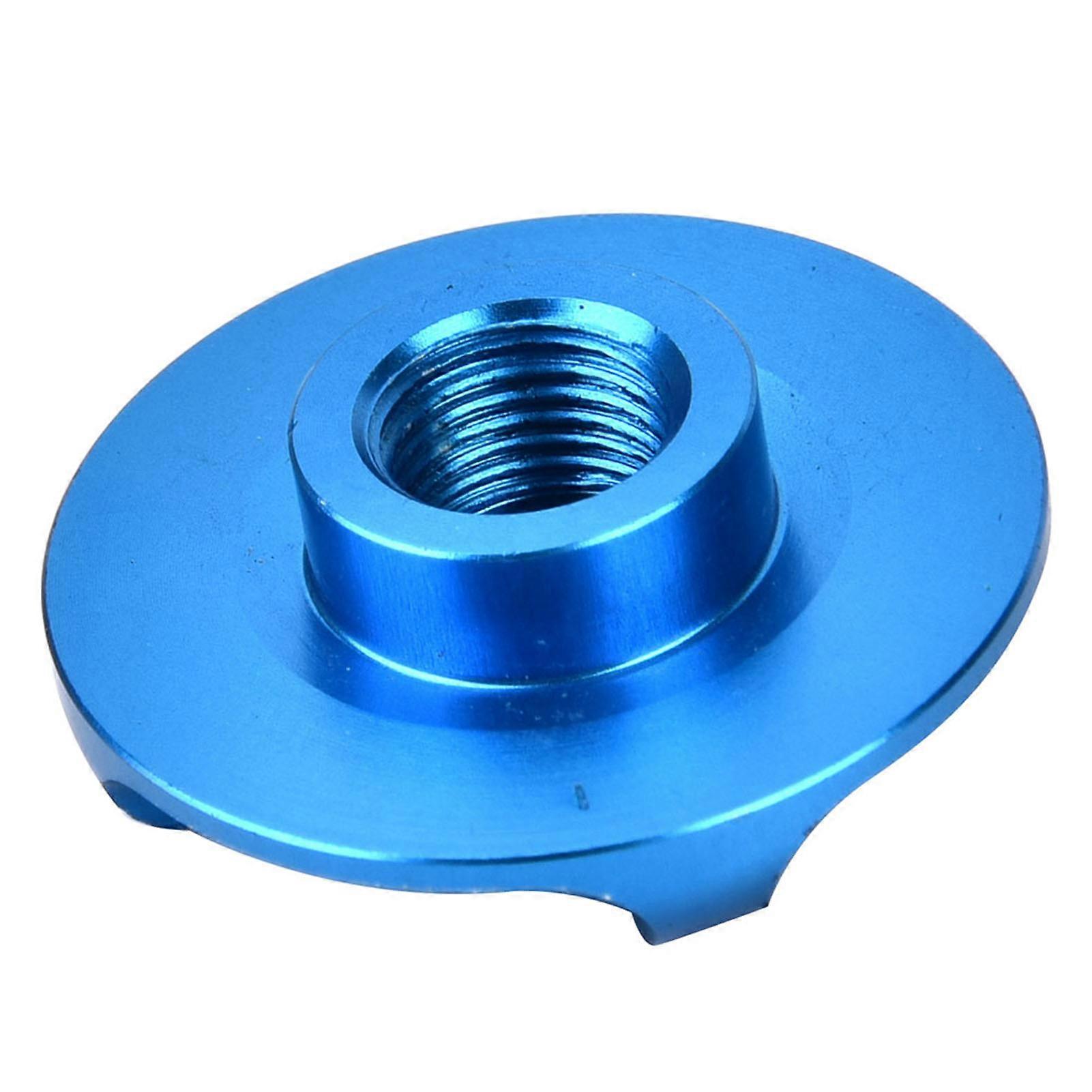 Aluminium Alloy Bicycle Suspension Fork Front Fork Airtight Aluminium Alloy Valve Cover Bike Accessory(blue)