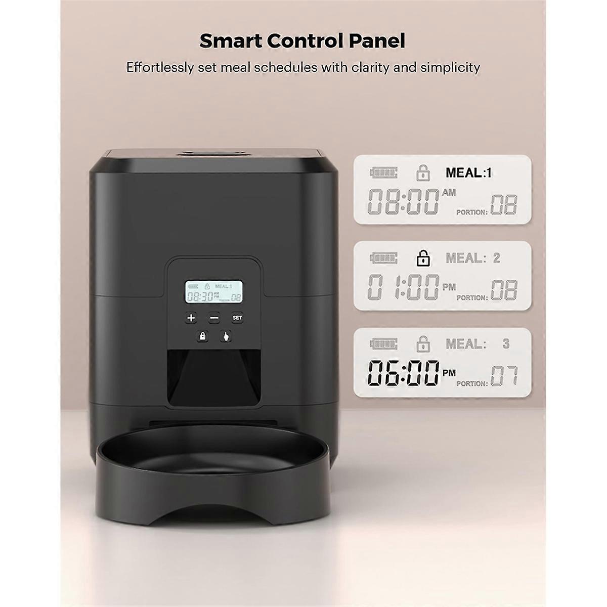 Distributeur automatique de nourriture pour chats et chiens, 2 L (UE), B