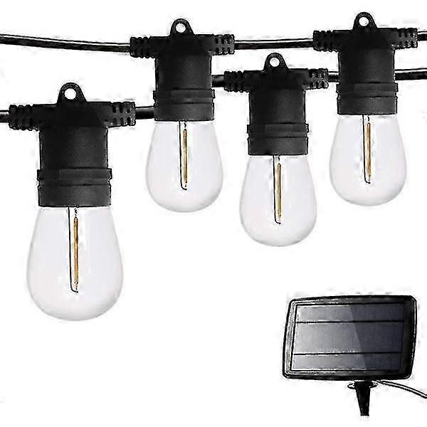 Robust light loop featuring a 10.7m solar cell and compatible with 10 E27 replacements