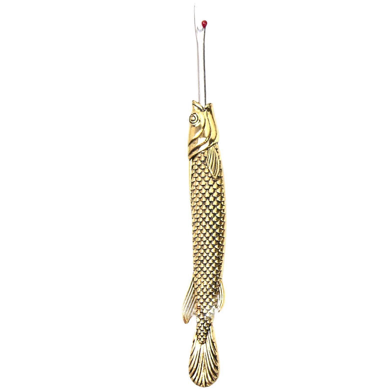 Convenient Seam Ripper Practical Crosses Stitches Thread Unpicker Fish Shaped Sewing Tool for Easy Thread Removal