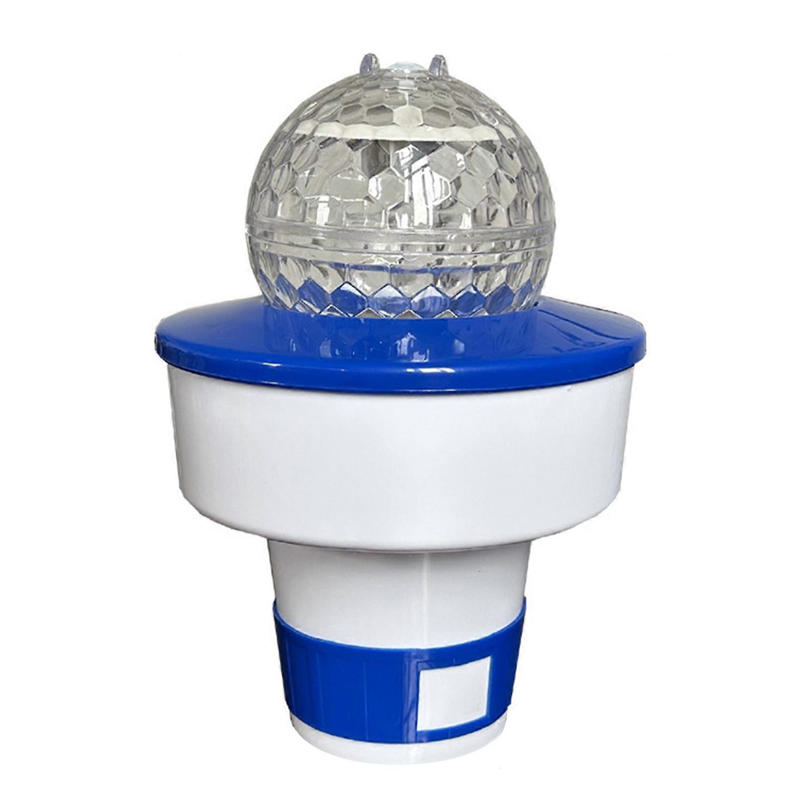 Solar Pool Chlorine Floater Adjustable Release & Easy Opening