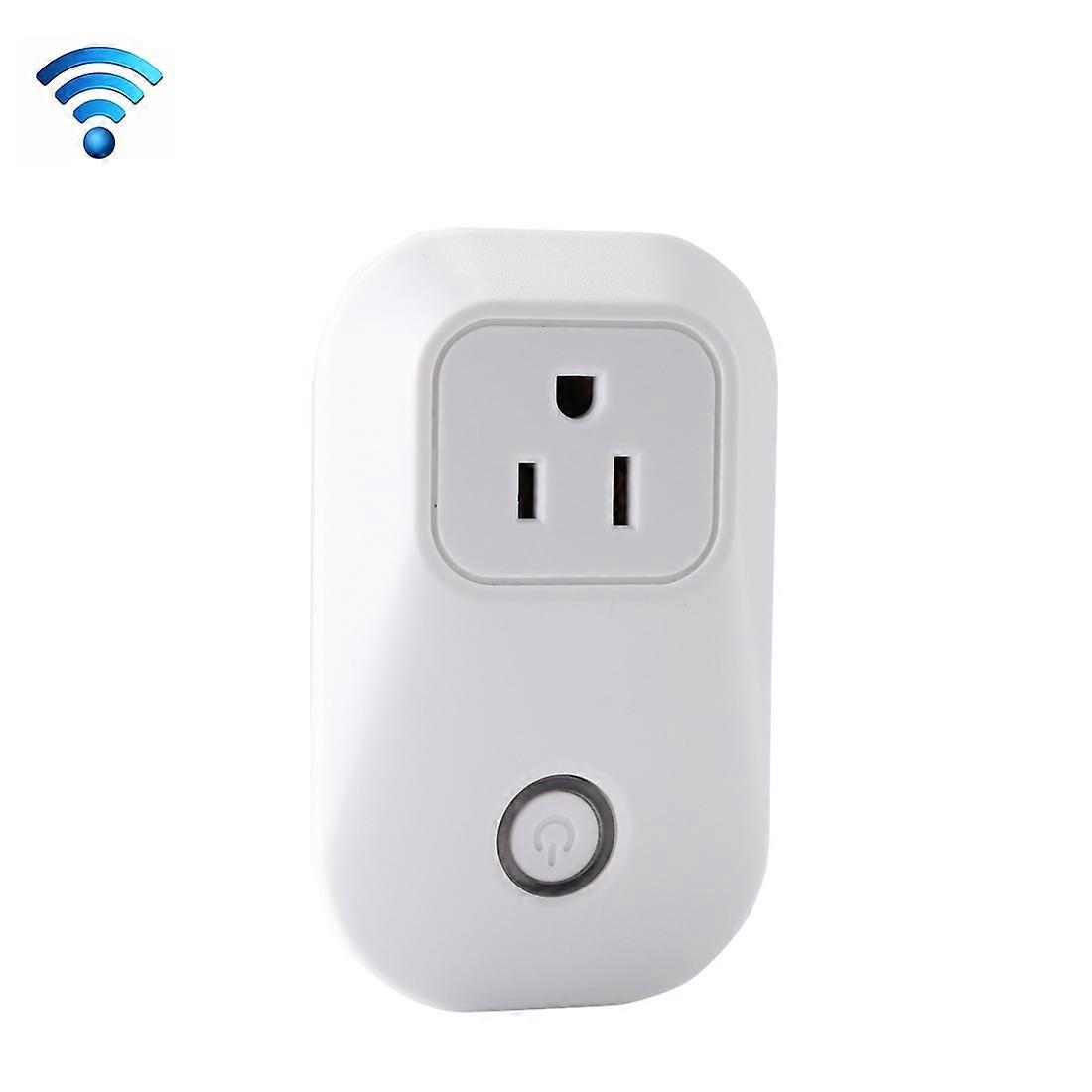 S20 WiFi Smart Power Plug Socket Wireless Remote Control Timer Power Switch, Compatible with Alexa and Google Home, Support iOS and Android, US Plug