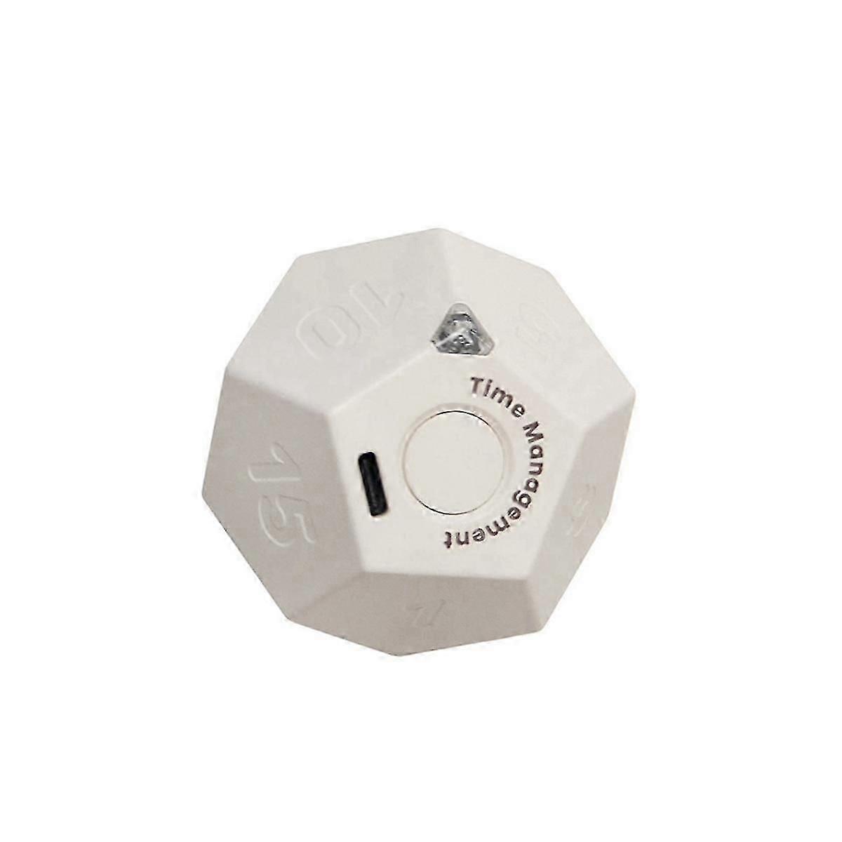 Time Ball Rechargeable Timer 11 Preset Schedule Timer with Sound and Vibration for Exercise Learnin