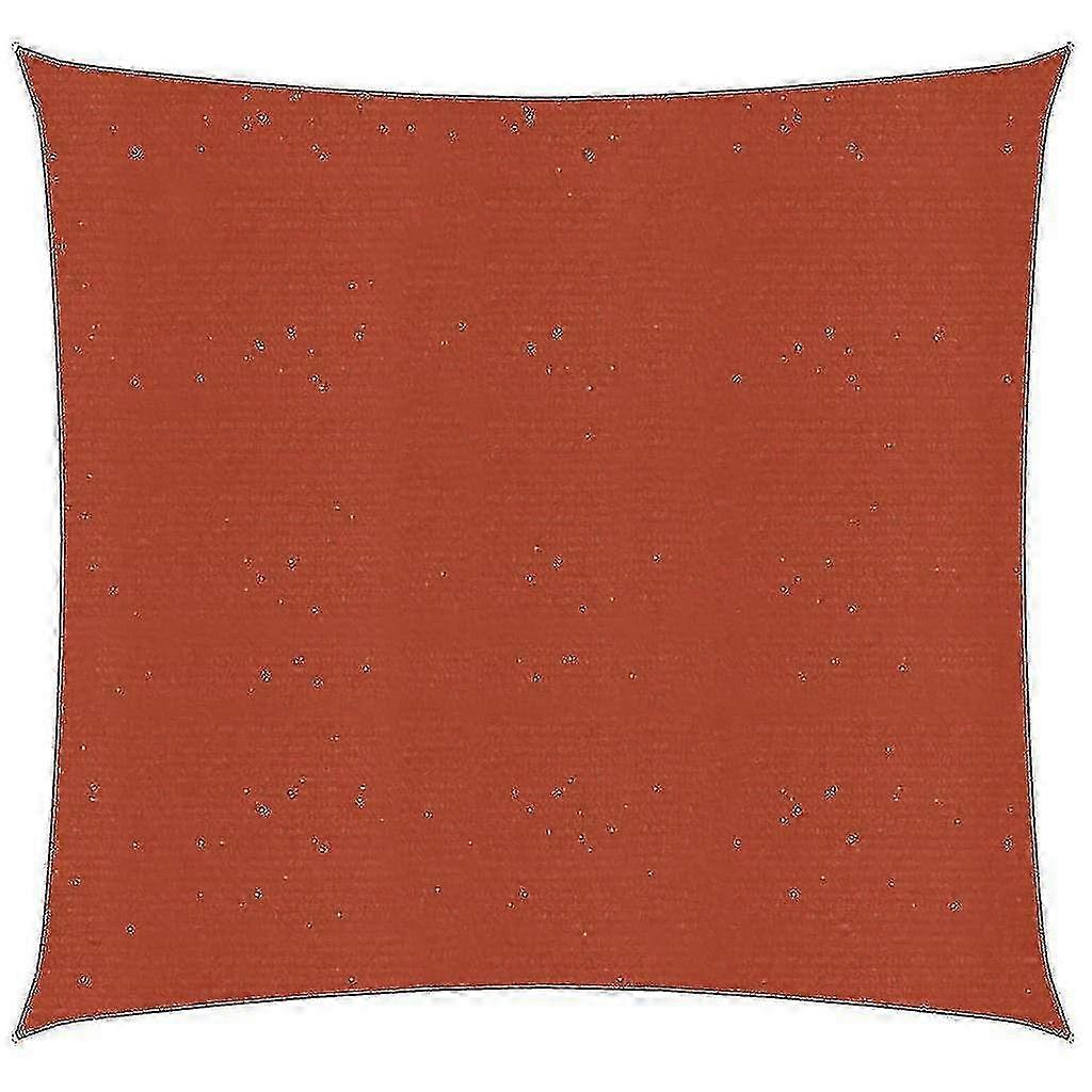 JiaWei Balcone Terracotta Hdpe Tenda da sole Vela 7x7m HMG