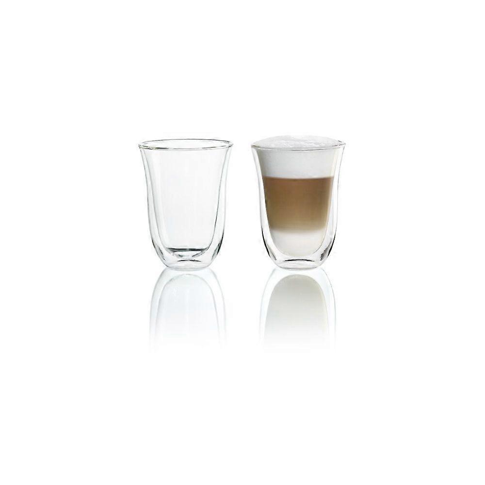 Delonghi Latte Macchiato cup set 2 x220ml