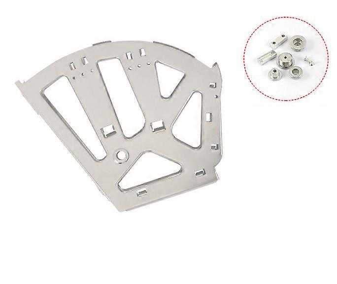 Multi-layer stainless steel flap rack, shoe cabinet flap rack, flap rack accessories (three-layer gray iron)