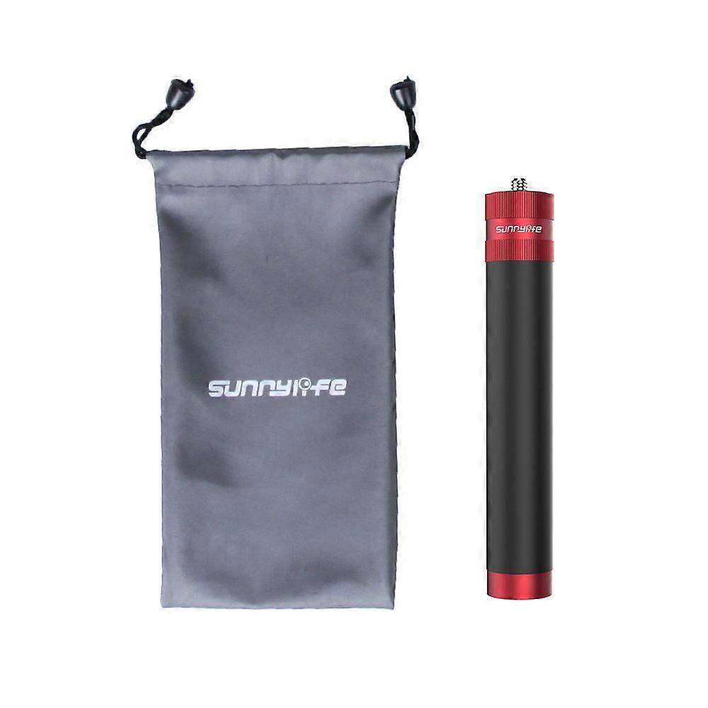 Extension Selfie Stick for Action Camera Aluminum Alloy Extendable Monopod with Drawstring Bag Hand Grip Lightweight DJA88