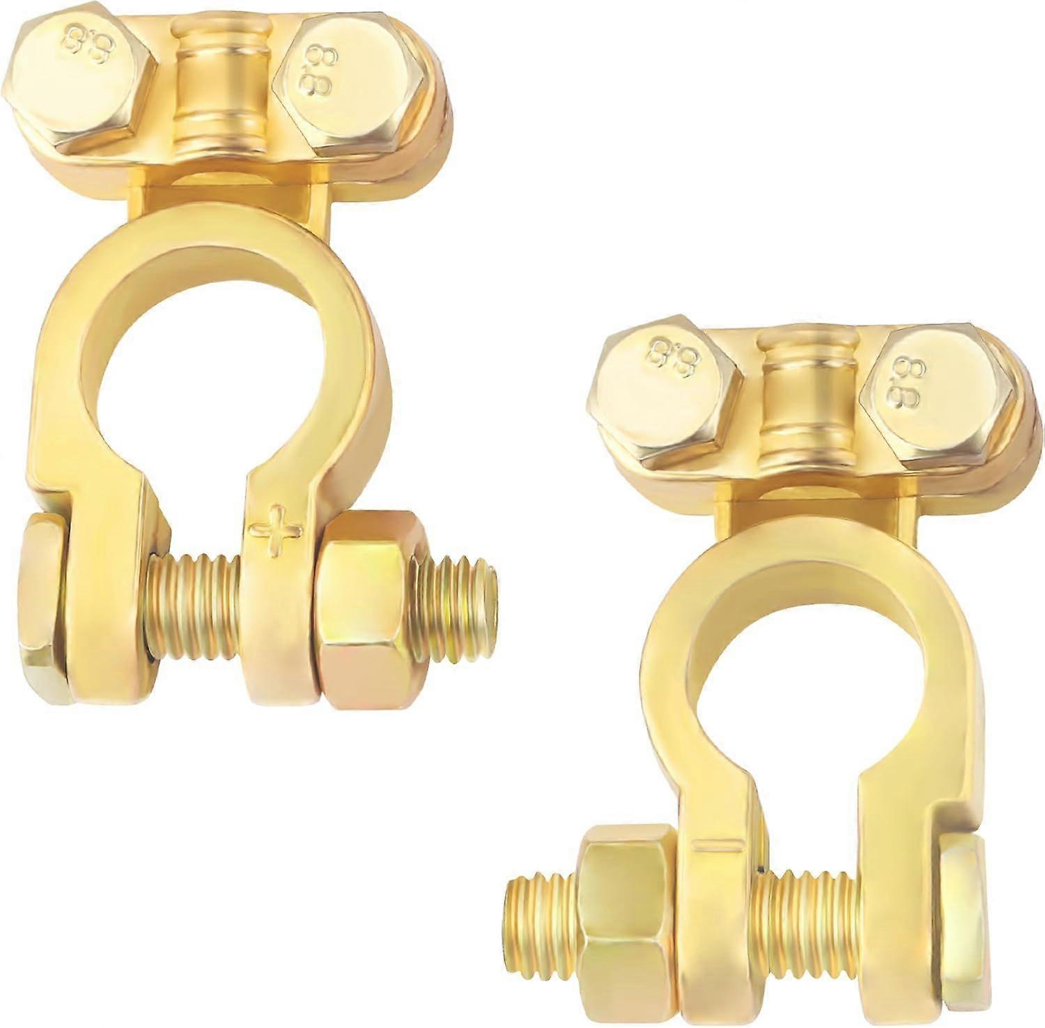High quality brand new  2PCS Positive & Negative Battery Terminal