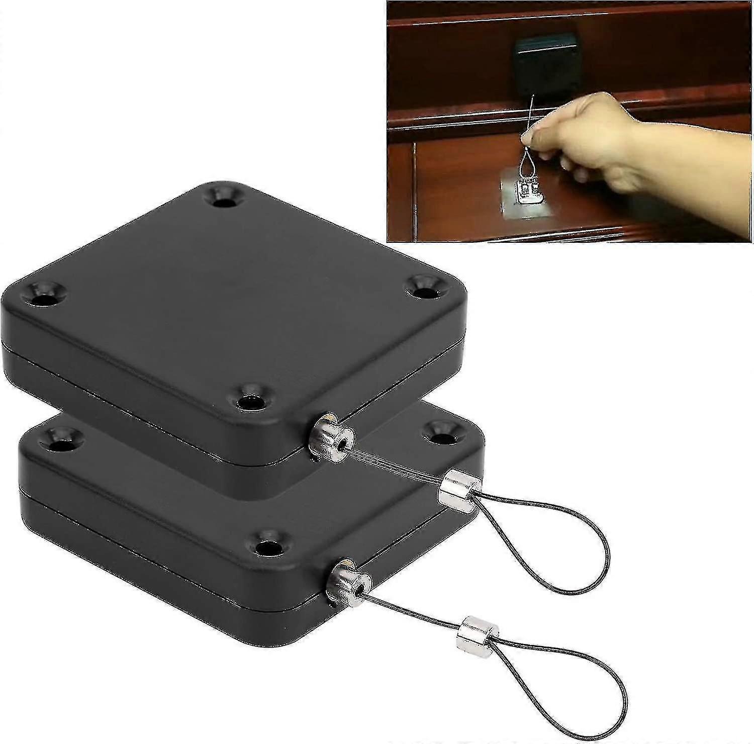 2pcs Door Closer, Punch- Automatic Sensor Door Closer Sensor With Force, -clo