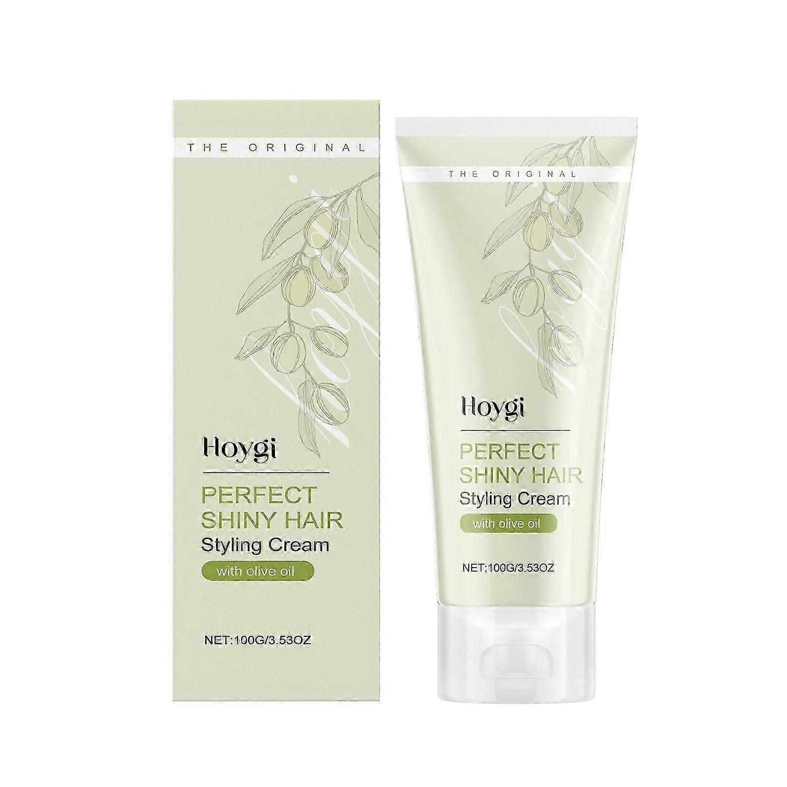 Hoygi Smooth Curly Hair Styling Cream Hydrating Smooth Styling Natural Hair Styling