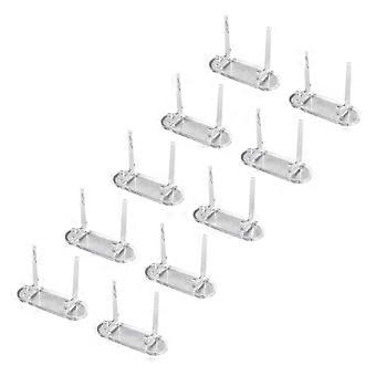 Upgrade Clear Acrylic Trading Card Stand - 10/20/50 Pack For Sports Cards, Coins, Collectibles Display