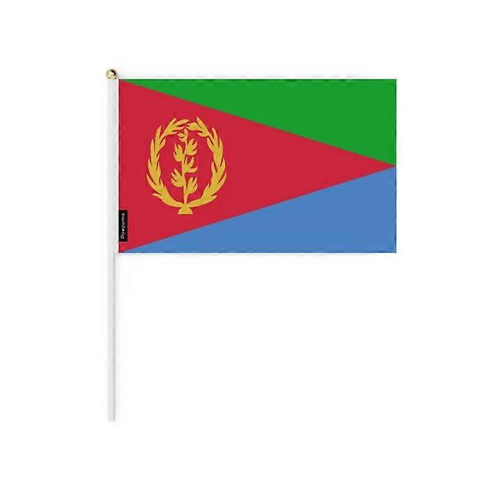 Flag - Eritrea - Mini - 14 x 21 cm - Polyester - Lightweight - Double-sided